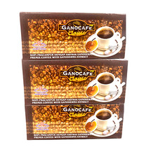 3 Boxen x 30 Beutel GANODERMA KAFFEE MIT GANODERMA EXTRAKT / GANOCAFE CLASSIC