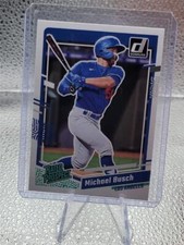 2023 Donruss Baseball Rated Prospect Base #74 Michael Busch - Dodgers