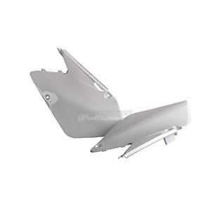 POLISPORT 8600400001 SIDE PANEL SUZUKI RM125/250 01-08 WHITE