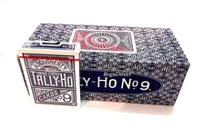 TALLY HO #9 Playing Cards 12 Decks Circle Back Original