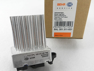 HELLA/BEHR Regler Heizung für BMW E46 E83 Vorwiderstand Steuergerät 