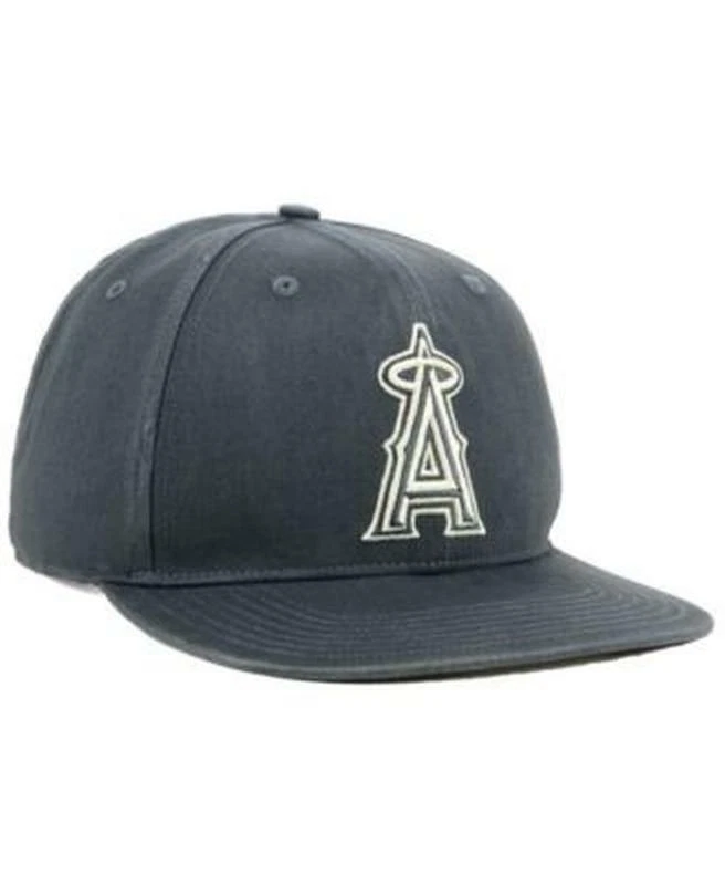 Los Angeles Angels 47 Marca MLB Prenda Lavada Azul Marino Correa Gorra Sombrero Foto 2 de 3