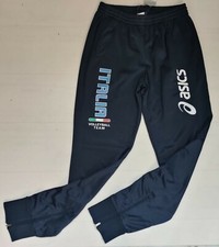 6874 ASICS FIPAV UOMO PANTALONI ACETATI  NAZIONALE ITALIANA PALLAVOLO ITALIA