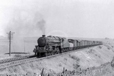 PHOTO  BR British Railways Steam Locomotive Class 5MT 44871 at Shap Wells