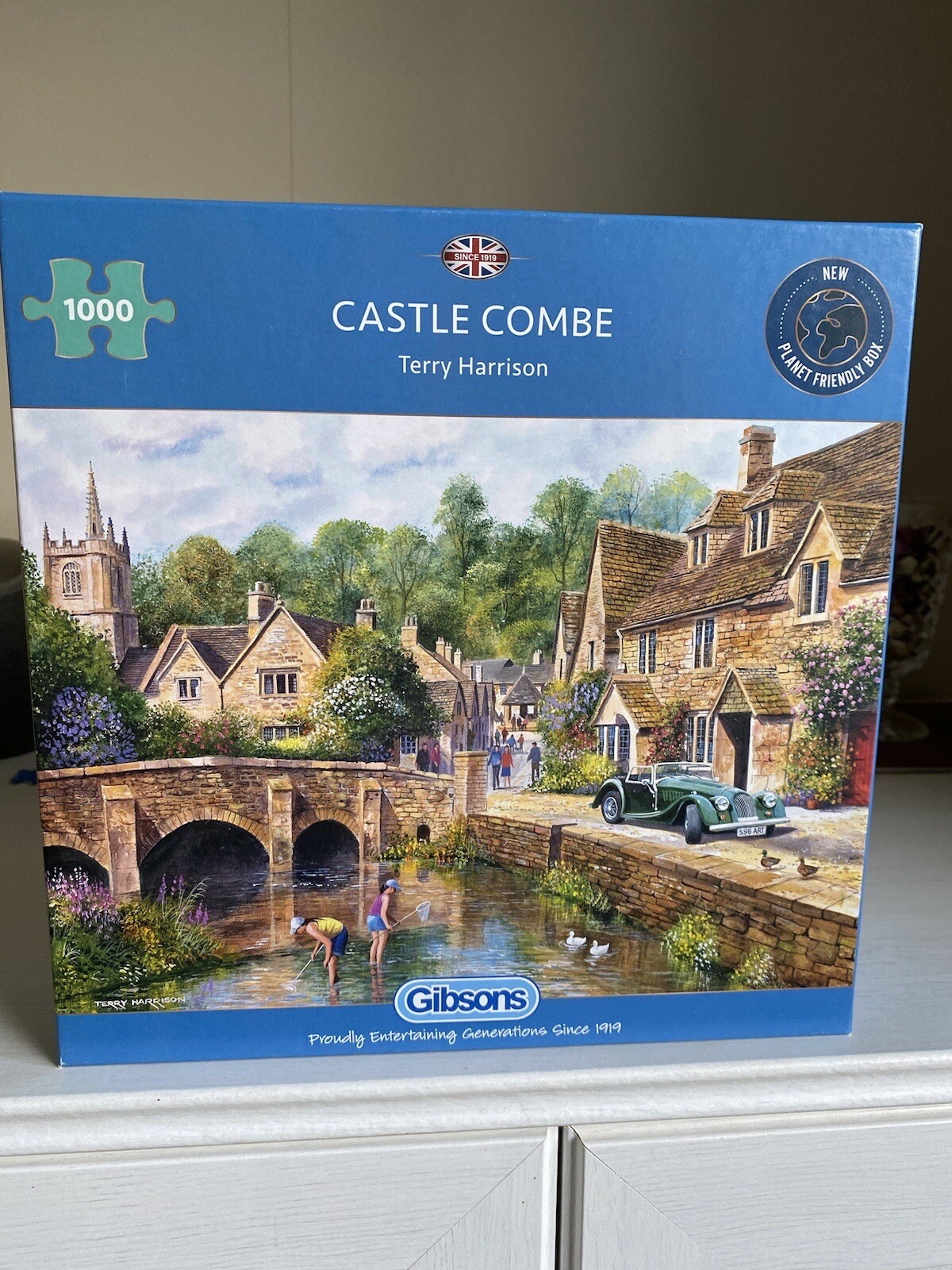 BUNDLE 5 x jigsaws (1000 pieces) Gibson & Corner Piece all complete