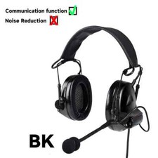 Tactical Headset with Microphone Headphones Hearing Protective Ear Protection