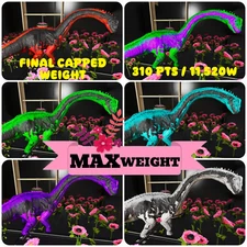 FINAL MAX WEIGHT Brontosaurus ARK🌸 Survival Ascended ASA PVE (Bronto/Brontos)
