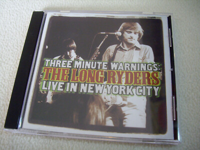 THE LONG RYDERS - Three Minute Warning - Live in New York City CD 2003  Sehr Gut