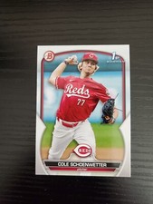 Cole Schoenwetter - 2023 Bowman Draft Paper Prospect 1st Bowman BD-116 - REDS