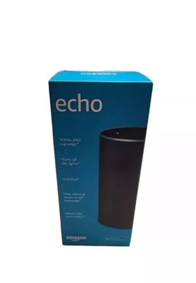 Amazon Echo (2nd Generation) Smart Assistant Speaker - Charcoal Fabric