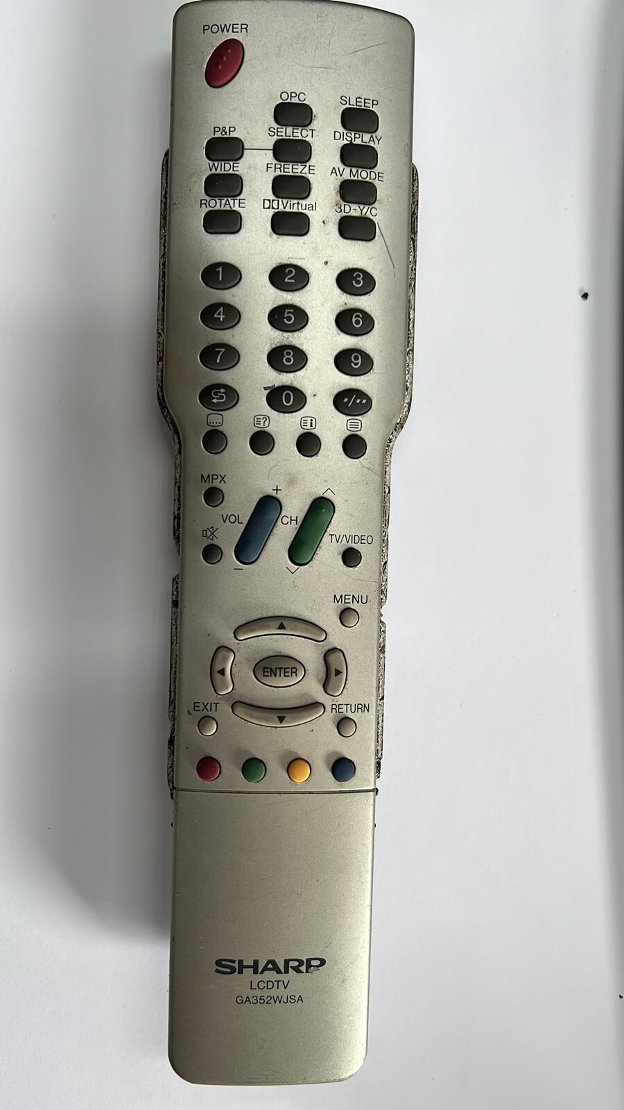 Remote Control for Sharp LCD TV GA352WJSA eBay
