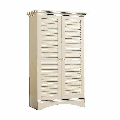 Sauder 400742 Storage Cabinet White For Sale Online Ebay