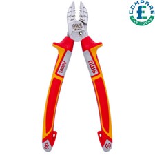 NWS N1351-49-VDE-190-SB 190 mm 6 in 1 Electrician's Multi-function Side Cutter