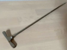 LEEDY 20s 30s Vtg 13.25-inch Bass Drum Single TENSION ROD Nickel Flat Head Style