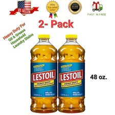 Lestoil 48 oz Heavy Duty Multi Purpose Cleaner Oil Stain Grease Laundry 2 Pack