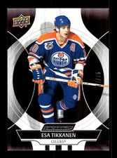2024-25 Upper Deck Engrained Icons #9 Esa Tikkanen Mahogany #/75