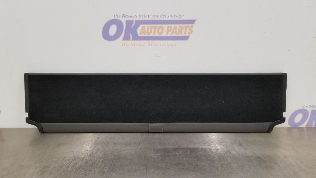 19 ASTON MARTIN VANTAGE REAR PARTITION TRIM SET BLACK WITH RED STITCHING