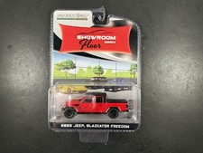 Greenlight Showroom Floor Series 5 2023 Jeep Gladiator Freedom Red 1:64