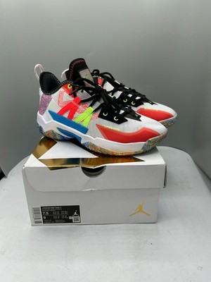Air Jordan One Take 2 CW2457-101 Mens Sneakers 7.5 Multi-Color Basketball Shoes