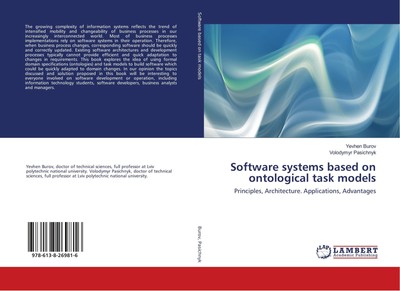 Software systems based on ontological task models | Yevhen Burov (u. a.) | Buch
