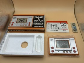 Nintendo Game & Watch FLAGMAN  FL-02 1st Ed Silver Series 1980 New Old Stock