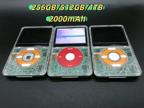 Nuovo Apple iPod Classic Video Gen 5th 256GB 512GB 1TB🎶Lettore MP3 Walkman SSD
