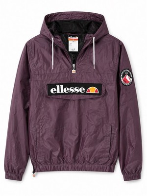NWT Ellesse x Urban Outfitters Iridescent Purple Anorak Windbreaker Jacket S