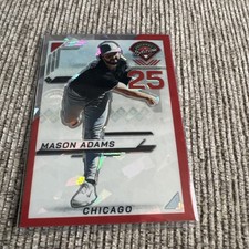 2025 Panini Prospect Edition Mason Adams #172 Chicago Prospect Base Set