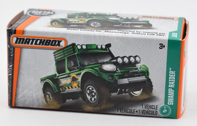Matchbox Superfast Swamp Raider Truck. MBX 115/2017. Power Grabs. Box & Modell
