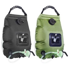 Solar Shower Bag 20L Portable Water Bag Outdoor Camping Solar Heated 5 Gallon