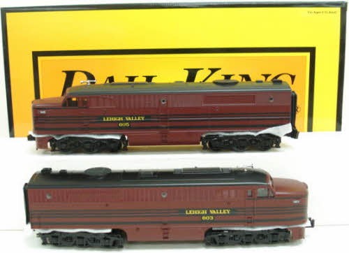 Juego de motor diésel MTH 30-2196-1 Lehigh Valley Alco PA AA #603/605 con PS2 NUEVO EN CAJA | Zustand: New