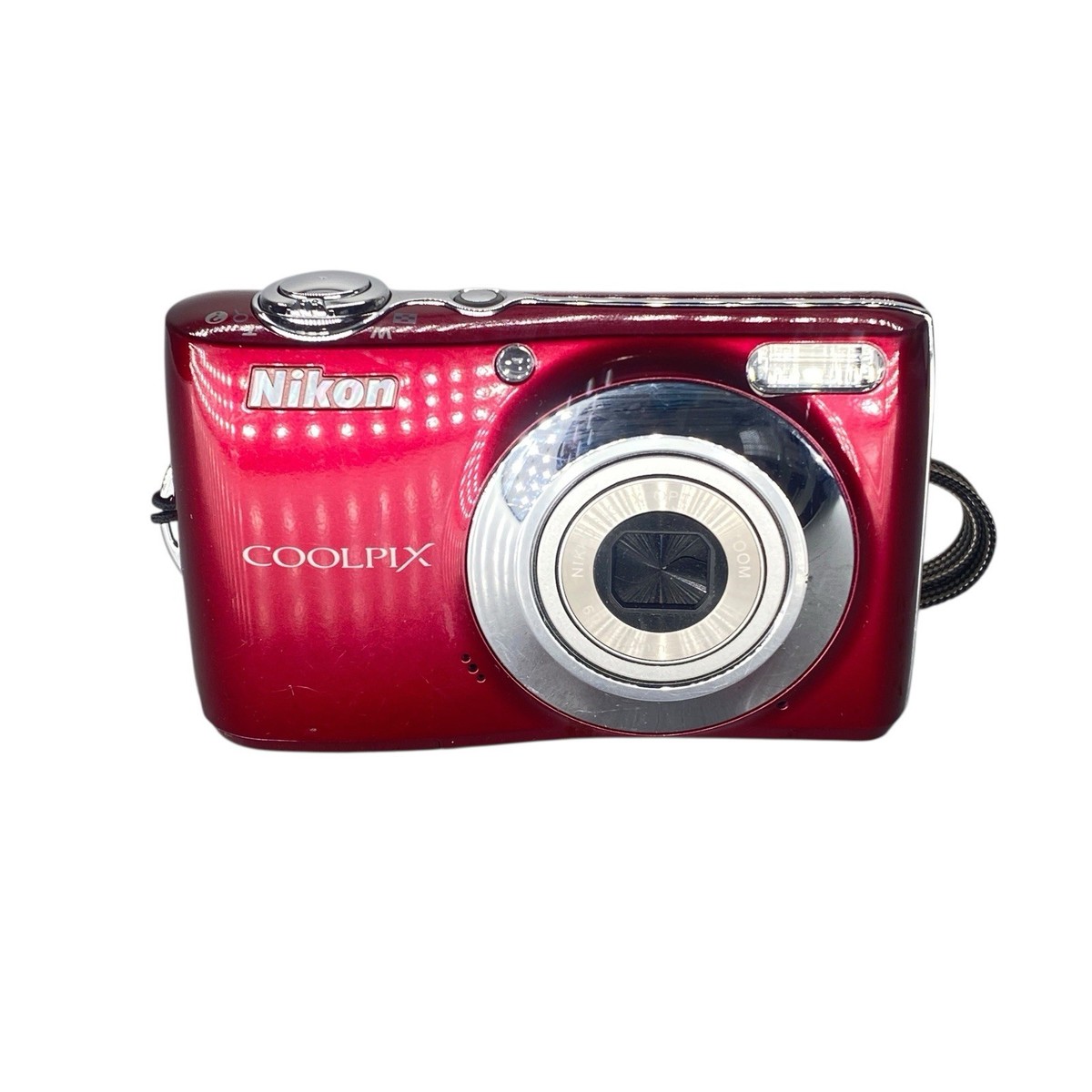 Nikon COOLPIX L22 12.0MP Point & Shoot Red Digital Camera AS IS Nikon COOLPIX L22 12.0MP Point & Shoot Red Digital Camera AS IS