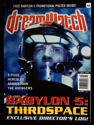 Dream Watch Magazine No.49 September 1998 mbox2401 Babylon 5: Thirdspace