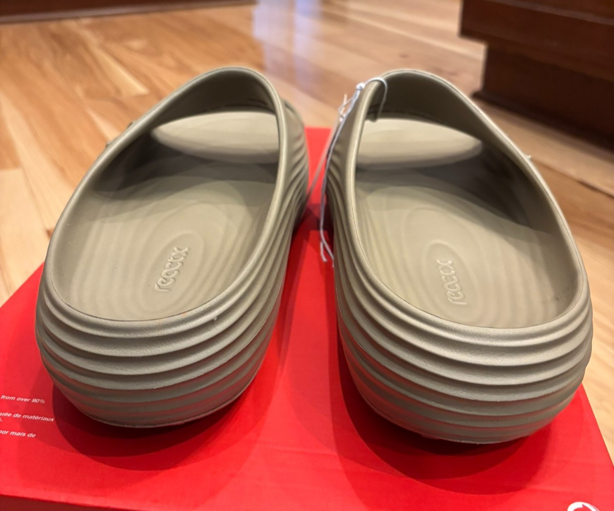 Nike ReactX Rejuven8 Slide Khaki HV4479 200 Men's Size 15 thumbnail 4