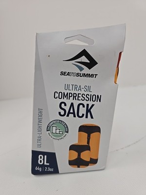 SEA TO SUMMIT  Ultra-Sil 8L Compression Sack Zinnia Orange Ultra Light Weight