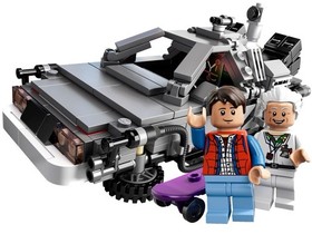 LEGO Ideas: The DeLorean Time Machine (21103)! COMPLETE!! Great Condition!