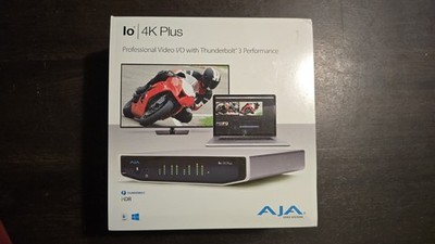 AJA IO 4K PLUS THUNDERBOLT 3 12G-SDI/HDMI INPUT/OUTPUT CARD