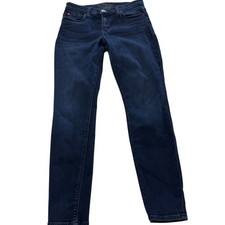 Hudson Jeans Womens 26 Blue Natalie Super Skinny Denim Dark Wash Cotton