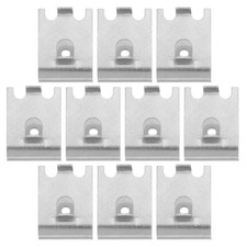 10 Pcs Freezer Compartment Bracket Shelf Support Pegs Metal Clip Clips