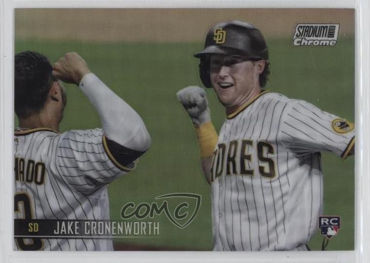 2021 Topps Stadium Club Chrome Refractor Jake Cronenworth #181 2s2