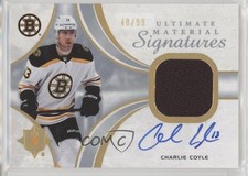 2021-22 Ultimate Collection Material Signatures 48/99 Charlie Coyle Auto 1q7q
