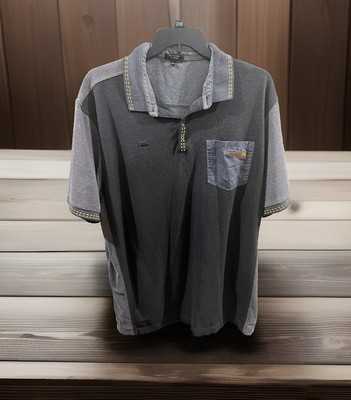 McDonalds Timeless Elements Employee Uniform Grey Polo Work Shirt Size 2XL