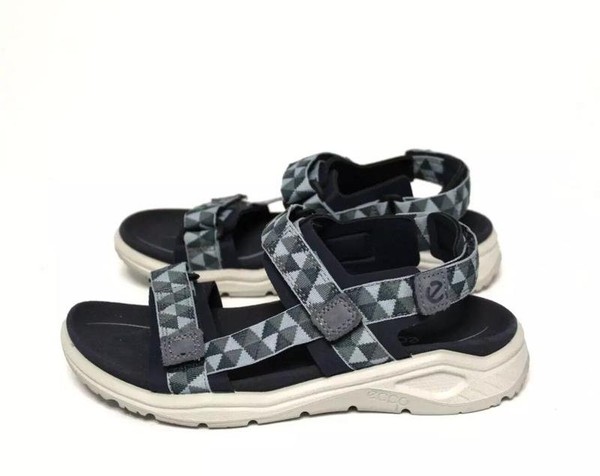 Women Ecco Heels Grey Textile 36