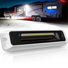 8 Rv Led 12v Pancake Light Interior Lighting Ceiling Dome Lamp Camper Trailer