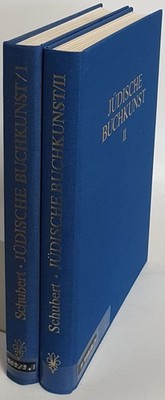 Jüdische Buchkunst (2 Teile KOMPLETT) Buchkunst im Wandel der Zeiten; Schubert,