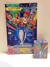 Topps UEFA Champions League 2025/2026 25/26 1 Box + Stater Pack - PRE-ORDER!