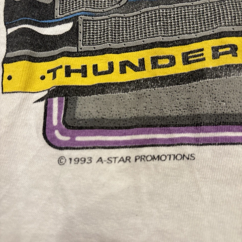 Camiseta De Colección Años 90 Davey Allison Nascar Racing Texaco Havoline Puntada Única XL Foto 3 de 4