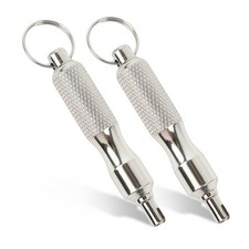 2 Pcs Valve Core Removal Tool Stainless Steel Tire Valve Stem Tool Portable ...