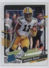 2023 Panini Clearly Donruss Rated Rookie Jayden Reed #68 1u6