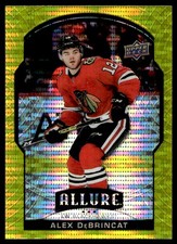 2020-21 Upper Deck Allure Yellow Taxi Alex DeBrincat Chicago Blackhawks #9